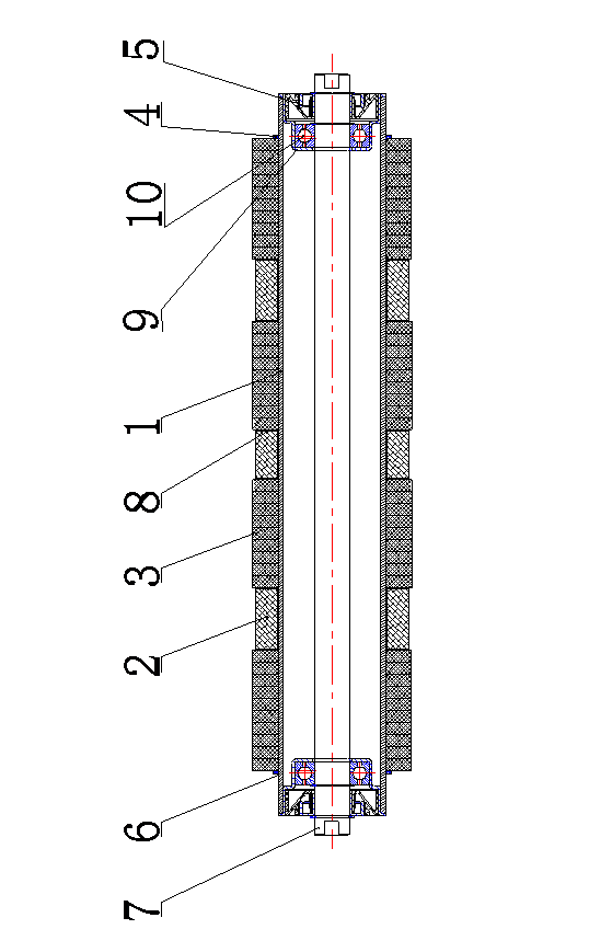 一種耐磨損<a href=http://m.hotmiamicondo.com target=_blank class=infotextkey>托輥</a>實用新型swt